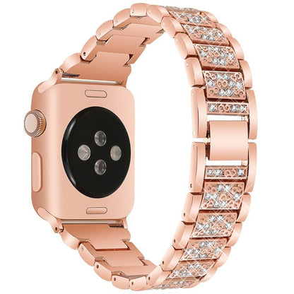 For Apple Watch band 40mm 44mm 38mm 42mm women Diamond Band for Apple Watch series 4 3 2 1 IWatch Bracelet Stainless Steel Strap