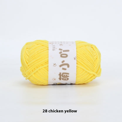 Chenille Wool Ball Hand-woven Diy