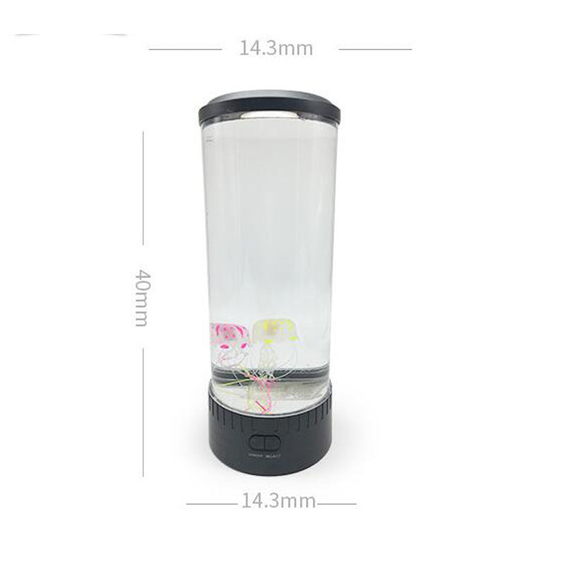 مصباح ليلي LED لحوض قنديل البحر يعمل بمنفذ USB
