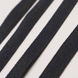 1cm Polyester Plain Weave With Black And White Textile Accessories