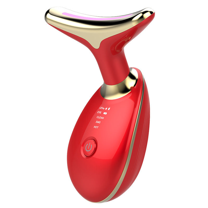 EMS Neck Lifting Tightening Massager with Electric Wrinkle Remover