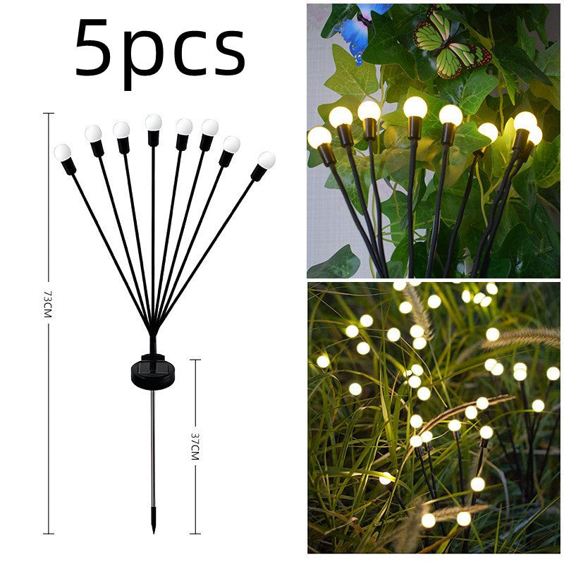 مصباح أرضي هوائي LED على شكل فيرلاي