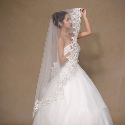 Wedding dress  White Bride Veil Cheap accessories