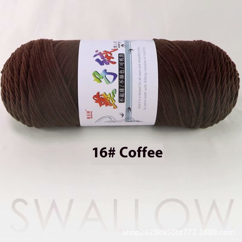 Handmade 5-strand Milk Cotton Hook Needle And Thread
