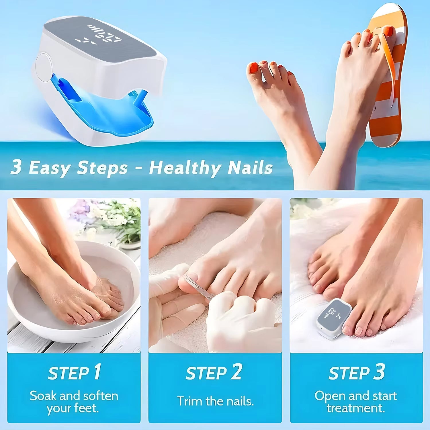 HealthNail Pro™ - Nail Fungus Laser Device