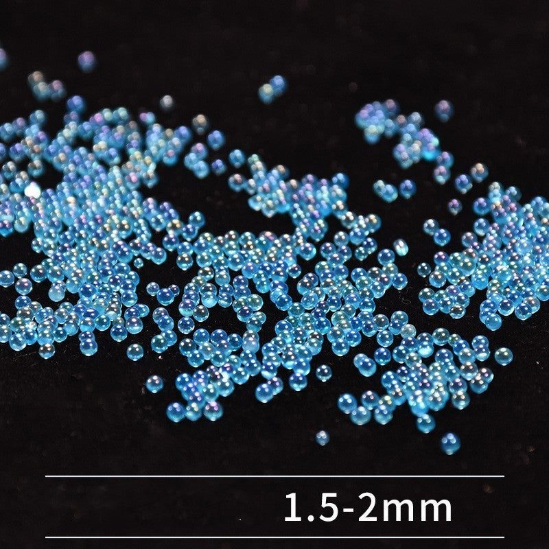 Epoxy DIY handmade jewelry material color bubble beads