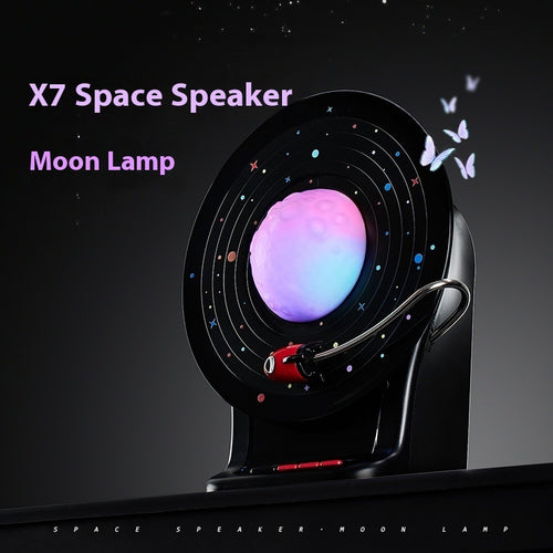 Space Speaker Moon Light Wireless Long Endurance Color Light Audio