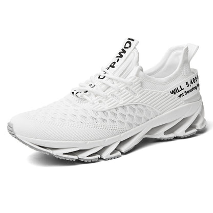Men's autumn blade shoes large size flying mesh student sports casual running shoes