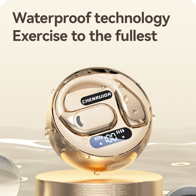 Fall Open - Ear Weireless Earphone, Lightweight Earphone , Noice Cancelling Bluetooth - CompatibleStereo