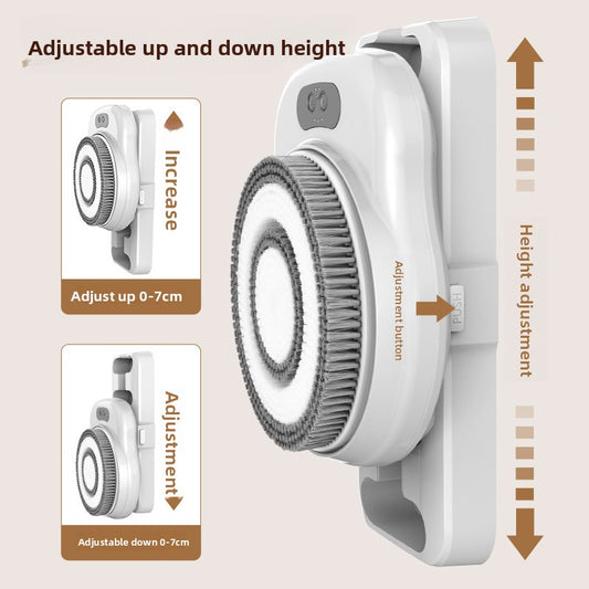 Electric bath scrubber