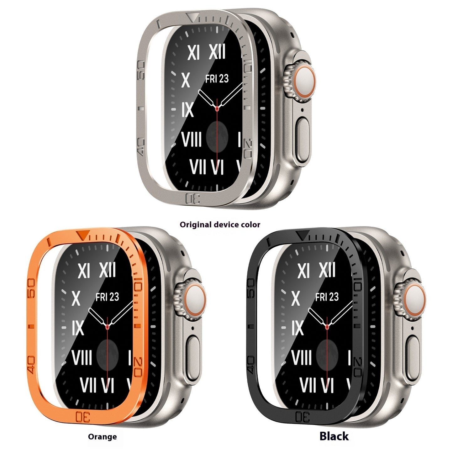 Applicable Watch 49mm Digital Metal Frame