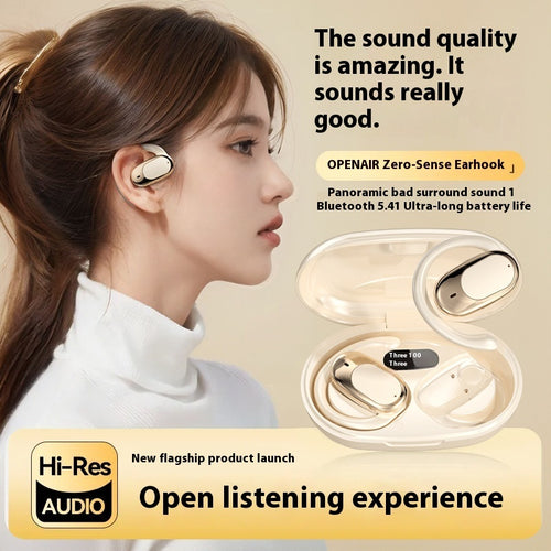 Bluetooth Headset For Bone Conduction Long Wear Does Not Hurt Ultra-long Life Battery