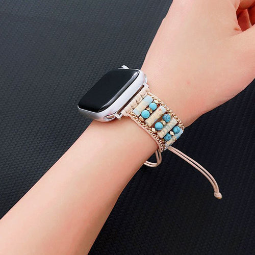 Smart Watch Band Bracelet Leather Rope