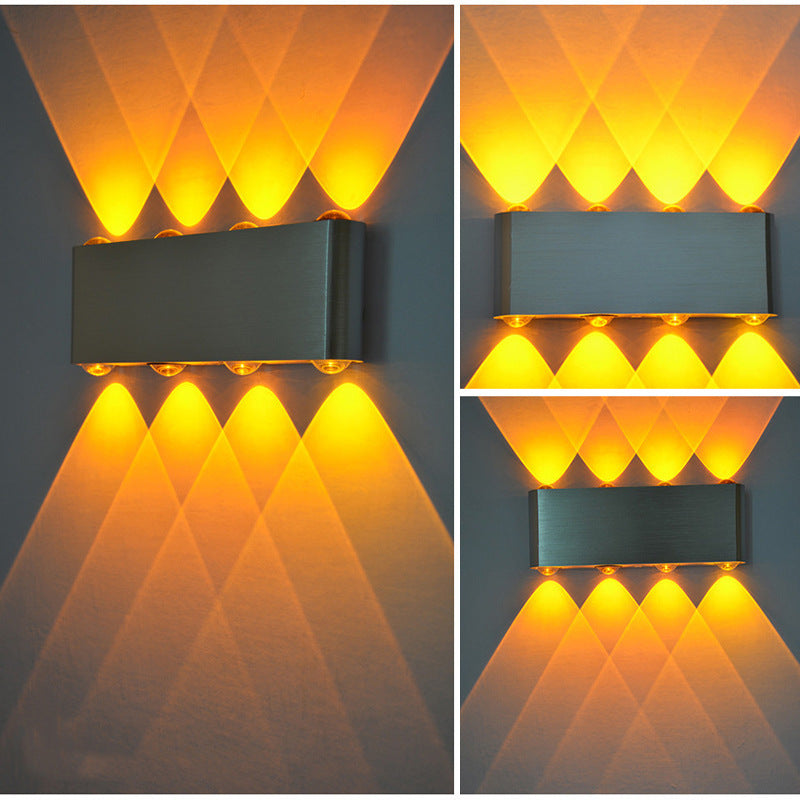 مصابيح خلفية تلفزيونية LED حديثة ومبتكرة للممر