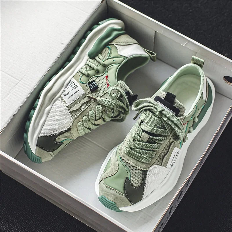 Men's Sneakers  New Casual Shoes for Men Versatile Outdoor Breathable Running