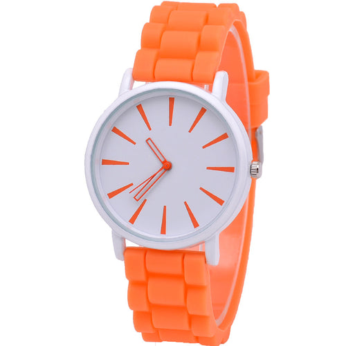 Classic Ultra-thin Silicone Watch Female Student