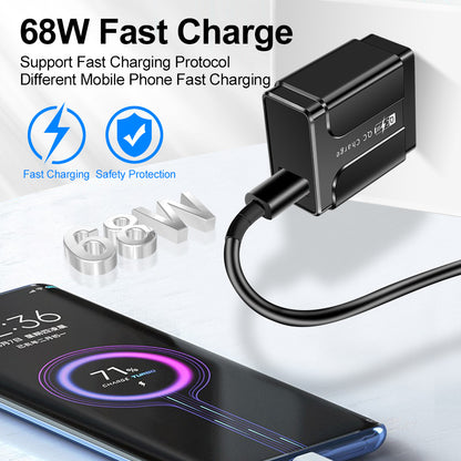 68W Super Fast Charging Charger Phone Fast Charging Head