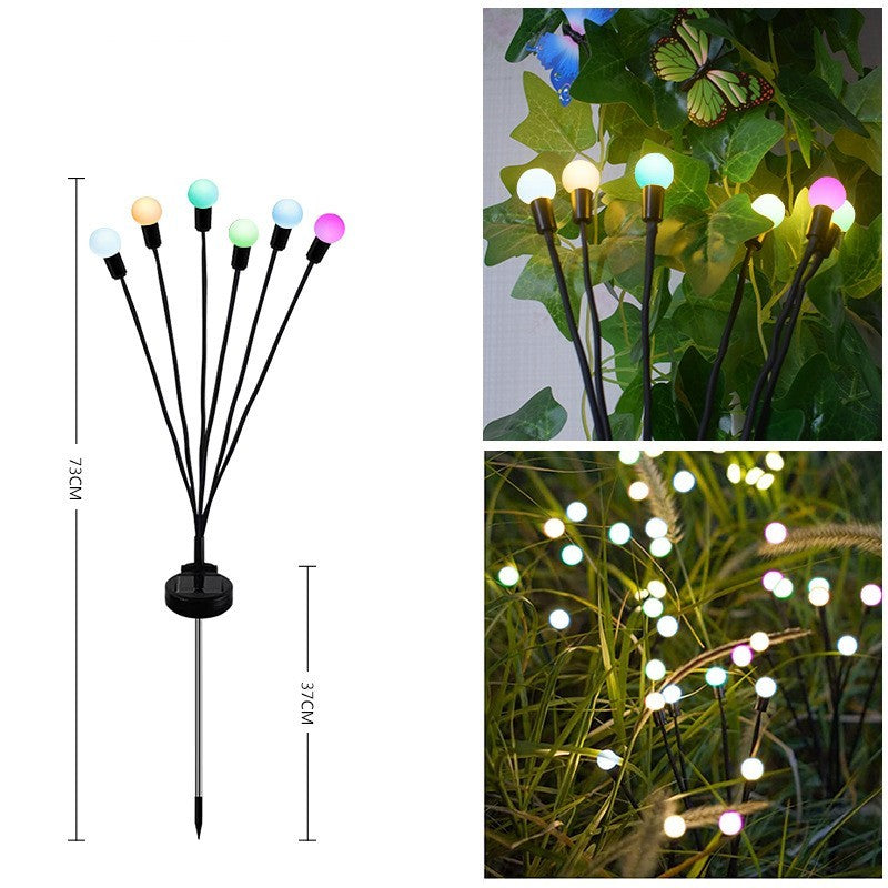 مصباح أرضي هوائي LED على شكل فيرلاي