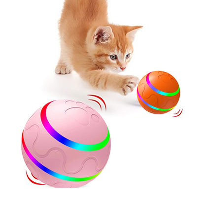 Smart Ball Toy for Cats and Dogs Self-Rotating Rechargeable Ball
