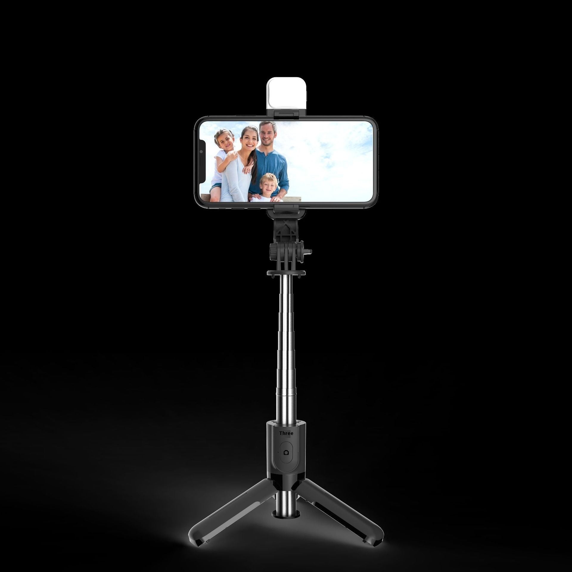 Bluetooth Fill Light Selfie Stick Integrated Tripod