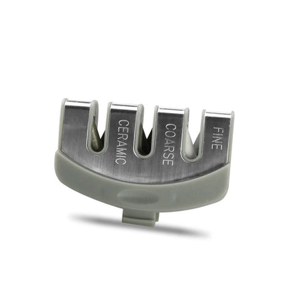 Professional Kitchen Knife Sharpener - Diamond & Tungsten Steel Sharpening Stone