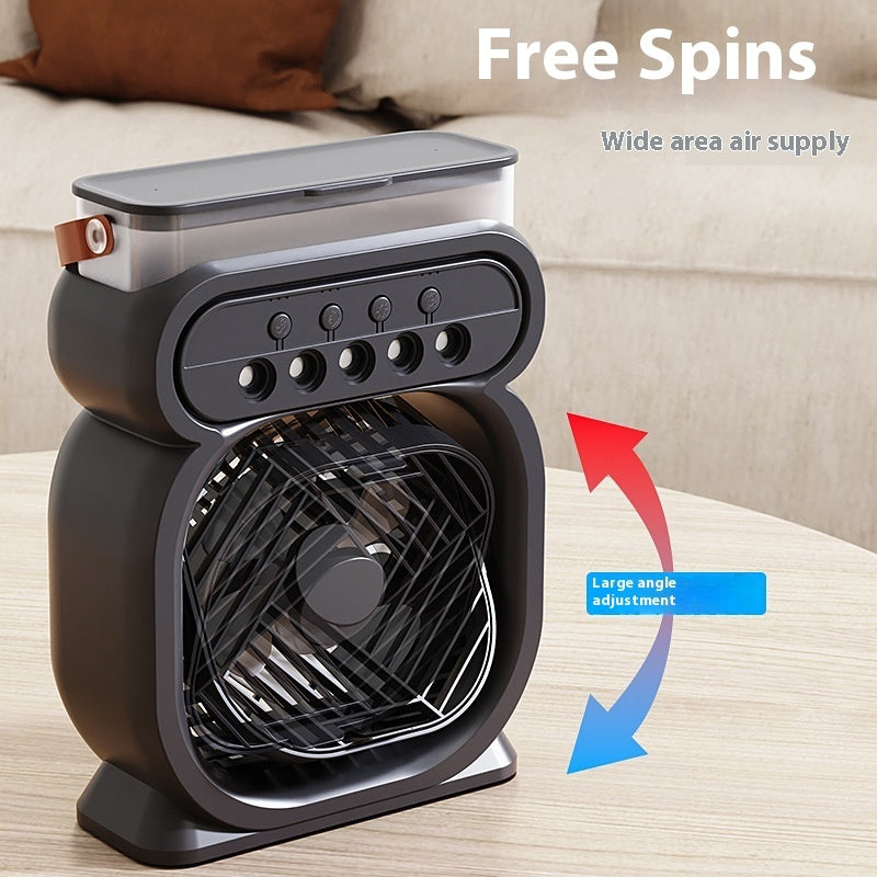 3 In 1 Portable Air Conditioner Evaporative Air Cooler LED Night Lights 3 Speeds