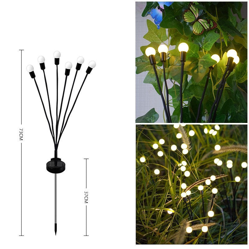 مصباح أرضي هوائي LED على شكل فيرلاي