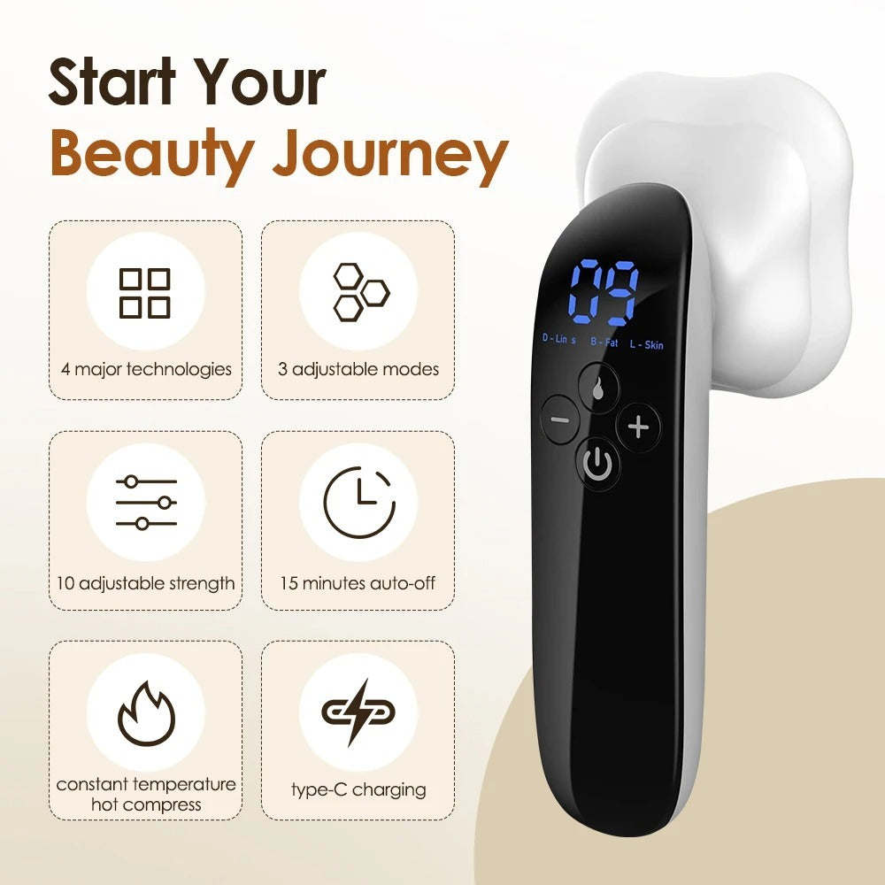 EMS Current Ultrasonic Fat Removal Machine  Massage Instrument Fat Burning Shaping  Fat Dissolving Instrument Weight Loss Instrument