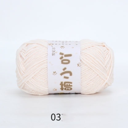 Chenille Wool Ball Hand-woven Diy
