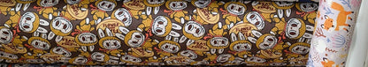 Cartoon Panda And Tiger Cotton Twill