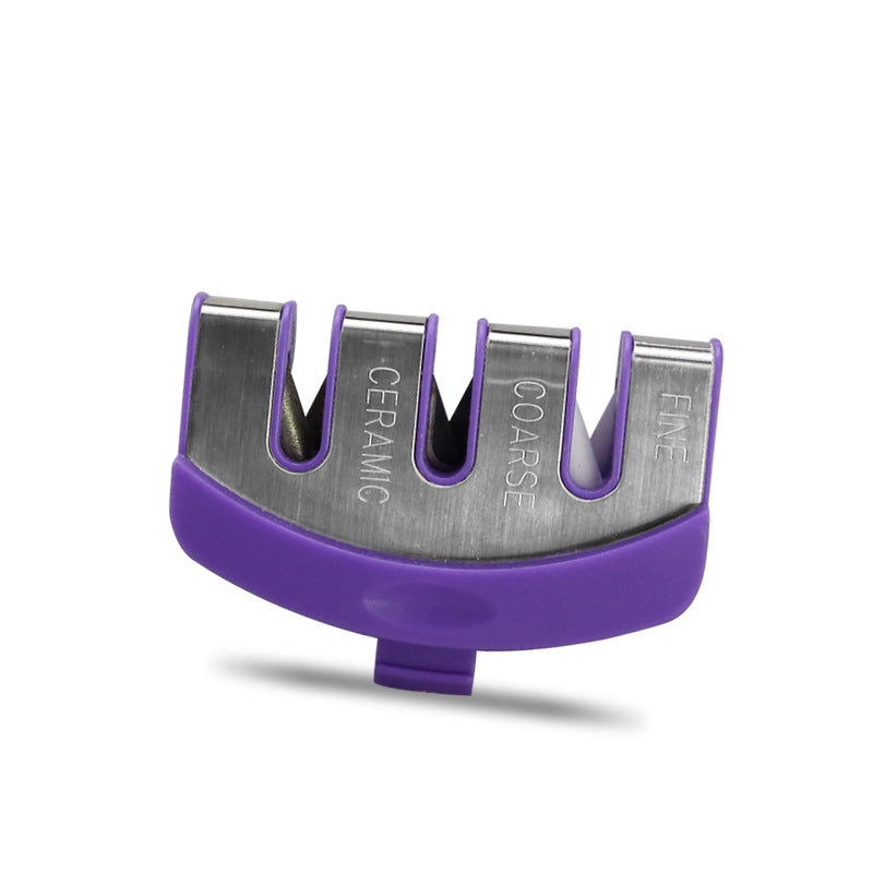 Professional Kitchen Knife Sharpener - Diamond & Tungsten Steel Sharpening Stone