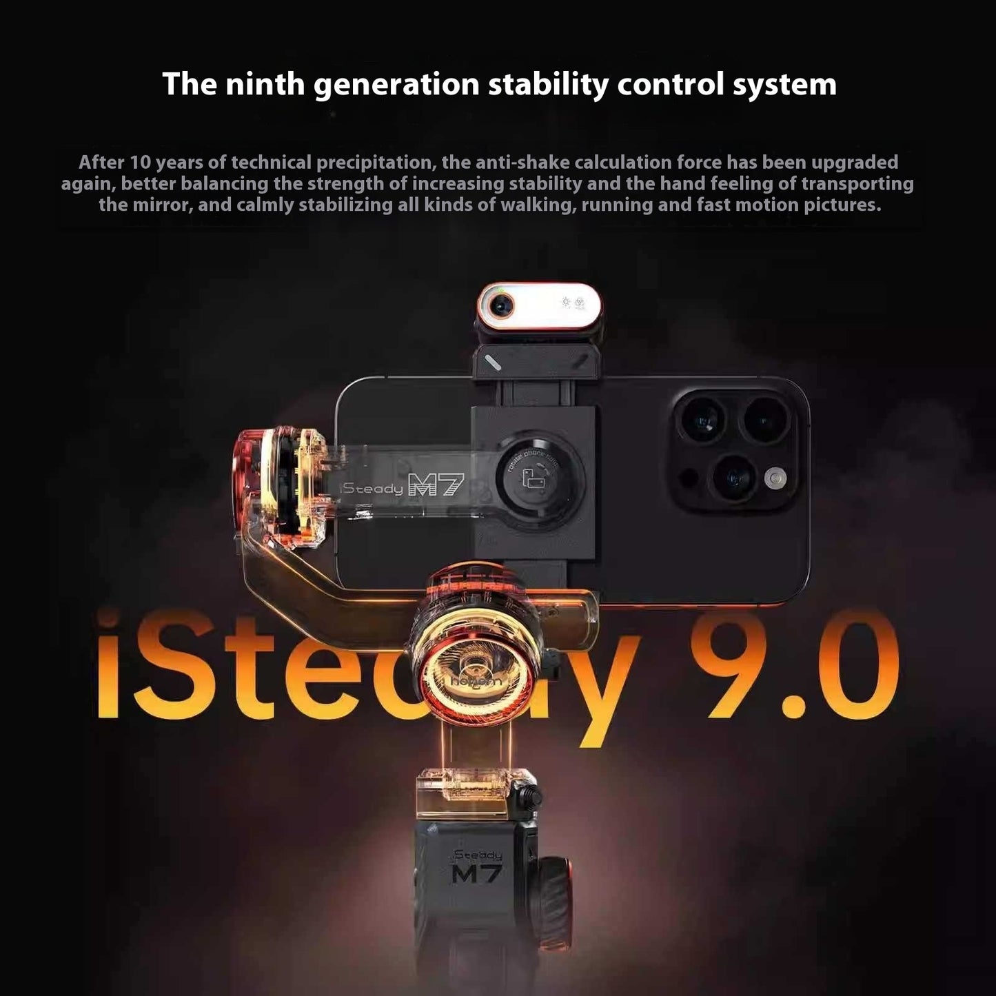 M 70000 Object AI Tracking Touch Mobile PTZ Handheld Selfie Stick