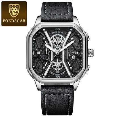 Quartz Men's Watches Luxury Fashion Wristwatches Chronograph Luminous
