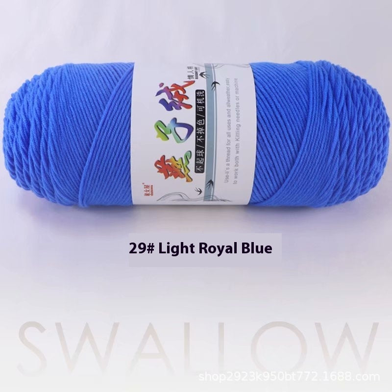 Handmade 5-strand Milk Cotton Hook Needle And Thread