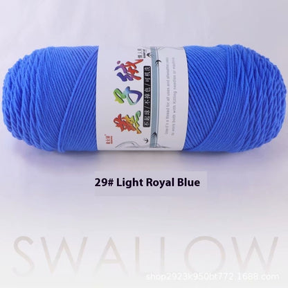 Handmade 5-strand Milk Cotton Hook Needle And Thread