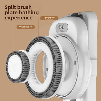 Electric bath scrubber