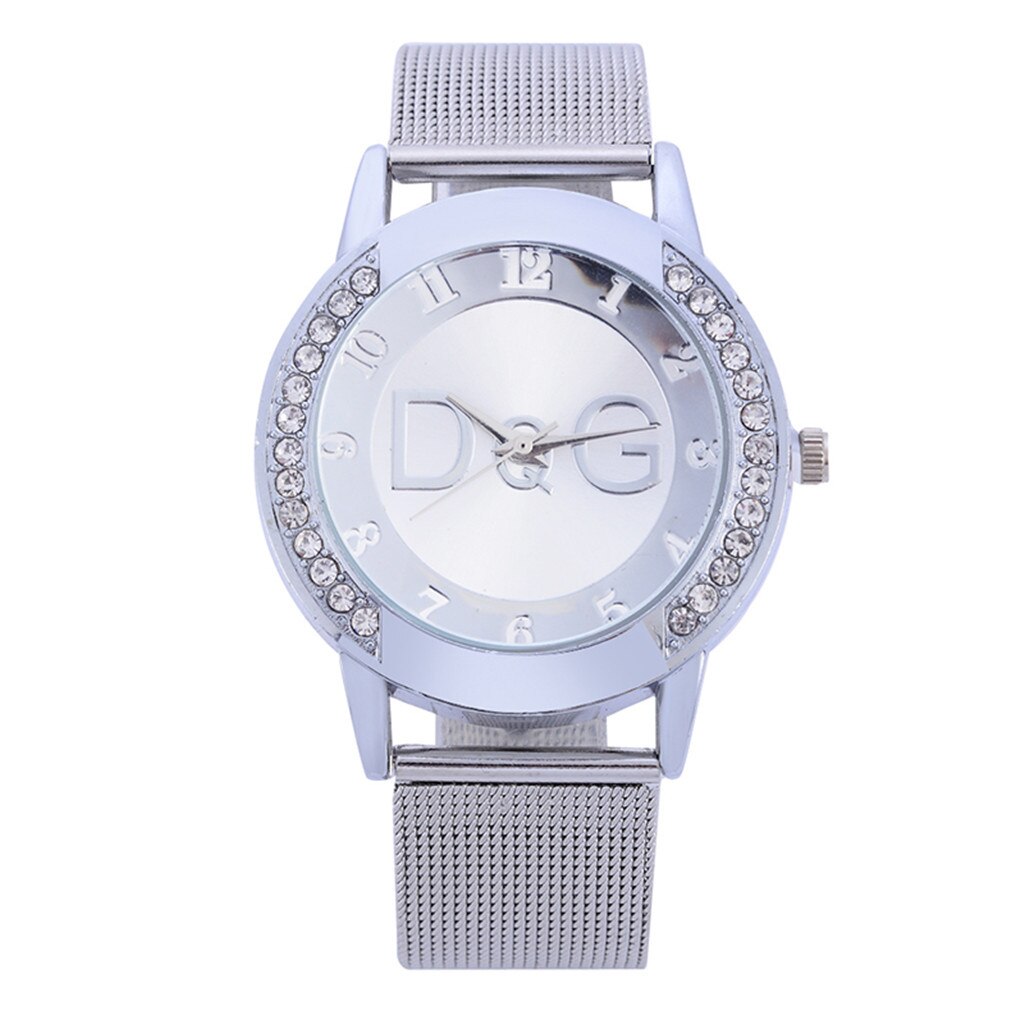 New Fashion European popular style Women Watch Luxury Brand Quartz Watches Reloj Mujer Casual Stainless Steel Wristwatches