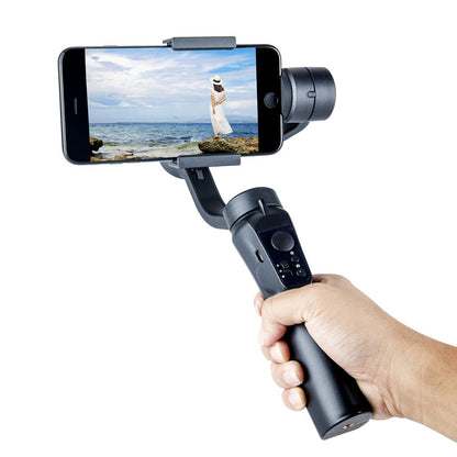 mobile phone camera stabilizer handheld three-axis anti shake platform Tiktok live broadcast tripod short video camera stabilizer