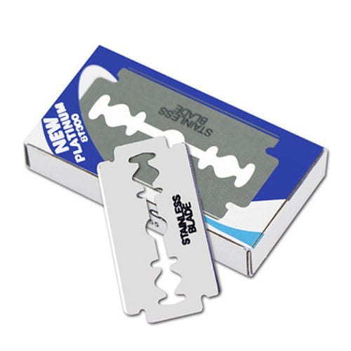 Stainless steel razor blade