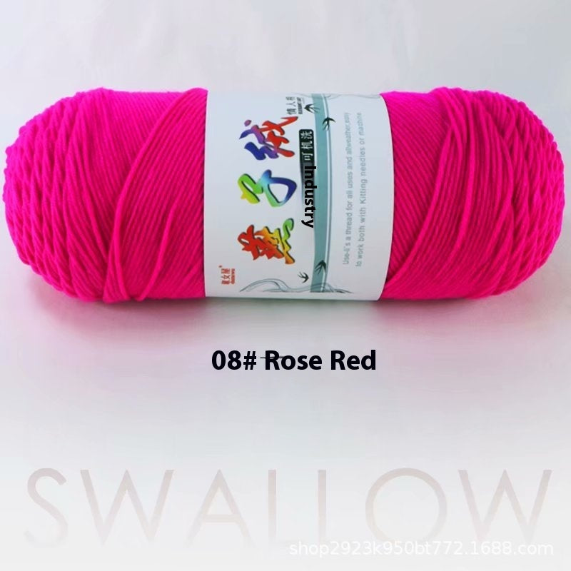 Handmade 5-strand Milk Cotton Hook Needle And Thread