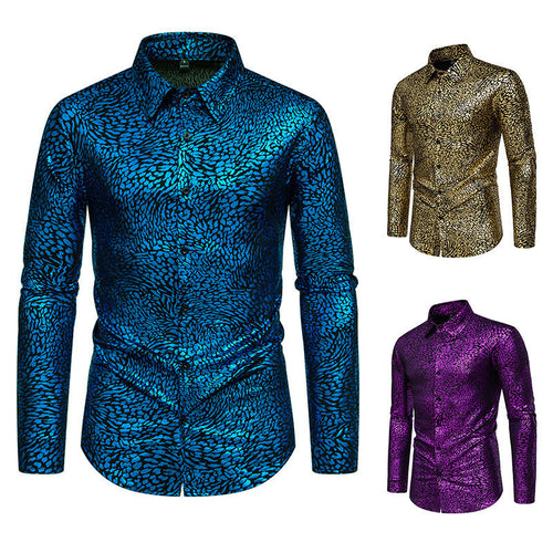 Fashion Men's Long-sleeve Shirt