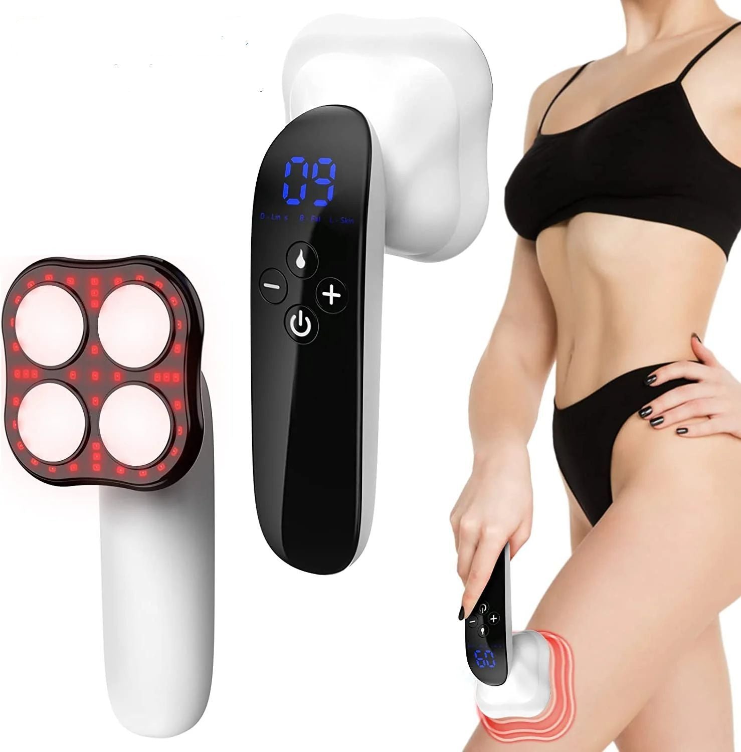 EMS Current Ultrasonic Fat Removal Machine  Massage Instrument Fat Burning Shaping  Fat Dissolving Instrument Weight Loss Instrument
