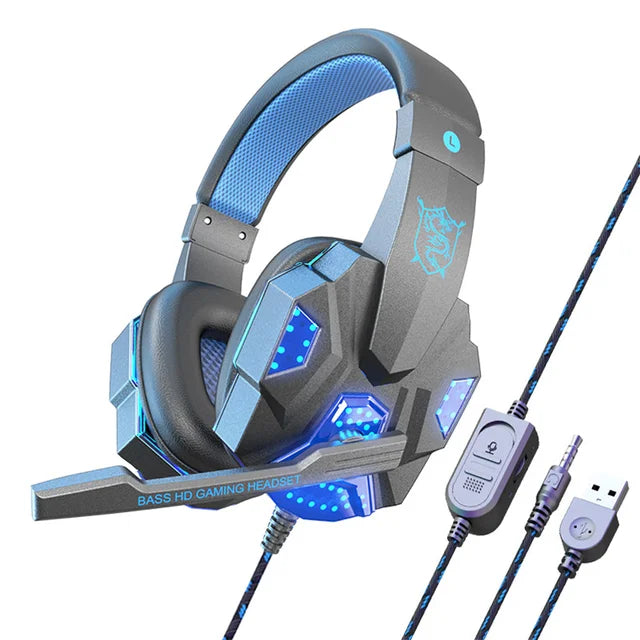 Earphones for wired laptops, dedicated earphones for gaming and esports, comfortable to wear, and head mounted gaming