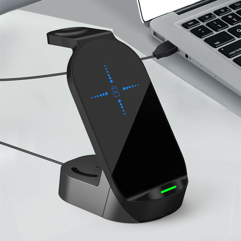 Four-In-One Wireless Charger For Apple Mobile Phone Watch Headset All-In-One Wireless Charger