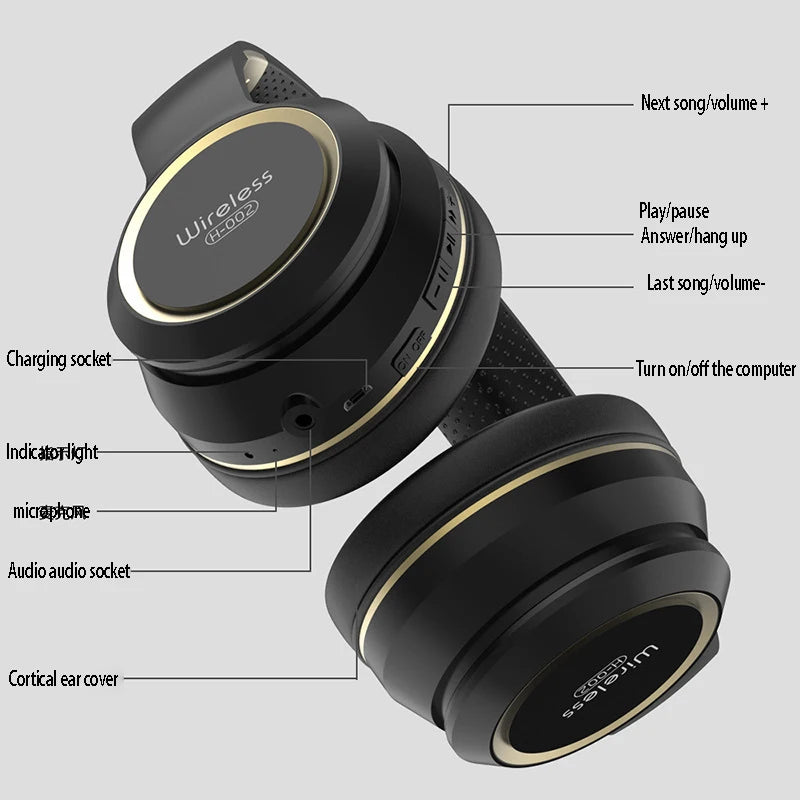 Bluetooth Headset Business Phone Headset E-sports Game
