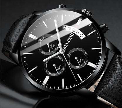 Men's Watch Luxury Brand BELUSHI High-end Man Business Casual Watches Mens Waterproof Sports Quartz Wristwatch relogio masculino
