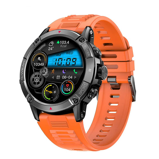 smartwatch 1.52 inch screen one click link Bluetooth call exercise heart rate detection IP68 waterproof
