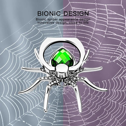 Universal Luxury Biling Diamond Metal Spider Mobile Phone Finger Ring Holder 360 Rotate Stand for iPhone Sumsang Huawei Xiaomi