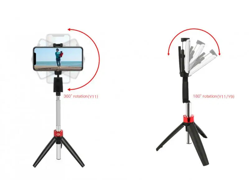 3 In1  Selfie Bluetooth Wireless Stick Tripod Foldable