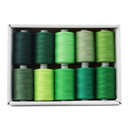 Household Sewing Machine Thread Dacron Thread Customized Color Small Roll DIY Amazon Thread Wholesale